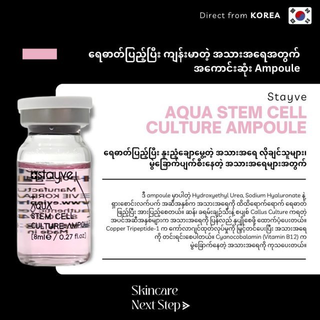Stayve Aqua Stem Cell Culture Ampoule